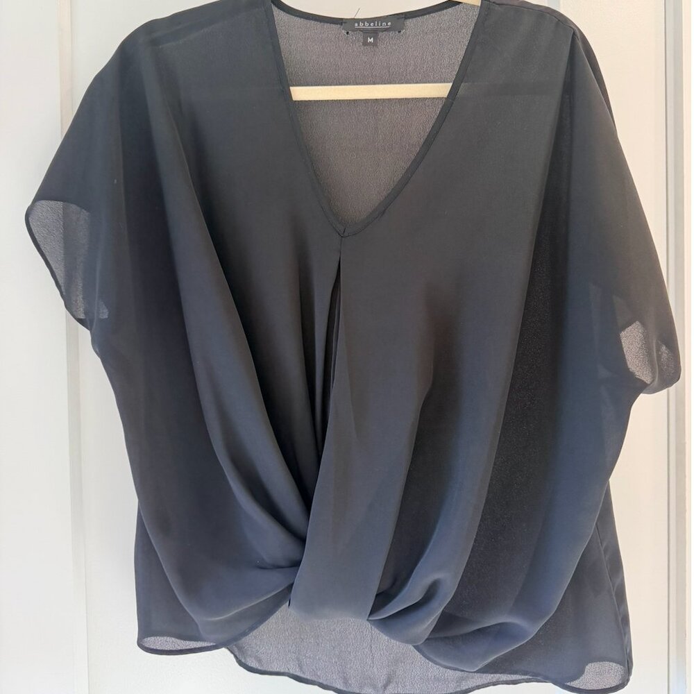 Black Blouse - M
